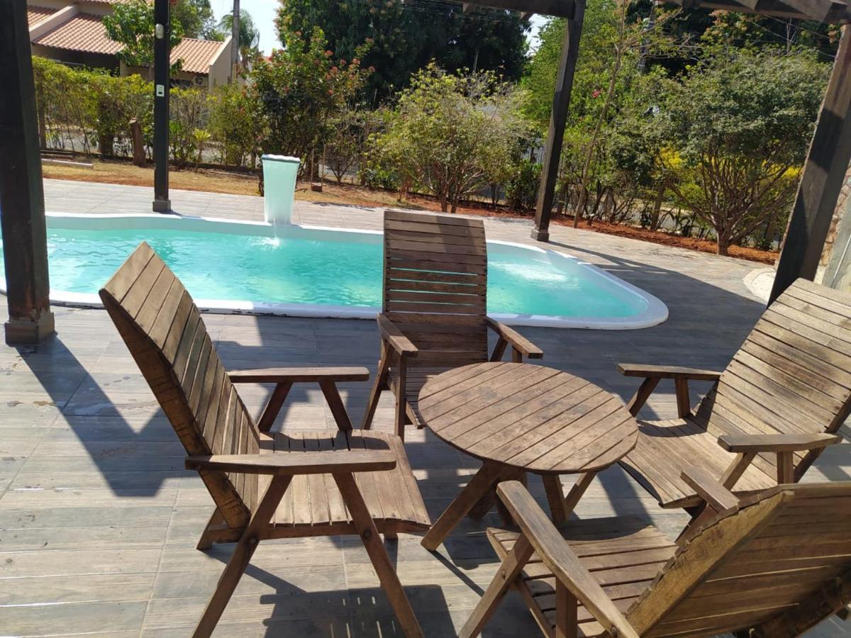 Casa Em Caldas - Piscina Solar E Eletrica Caldas Novas Bagian luar foto
